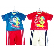 BABY BOY'S 0 TO 9 MONTHS ' SKATER  FREESTYLE' - T shirt set  --  £4.99 per item - 6 pack